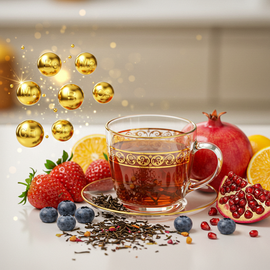 【第5回】紅茶は健康飲料？～ミネラル・ビタミン・抗酸化パワー～