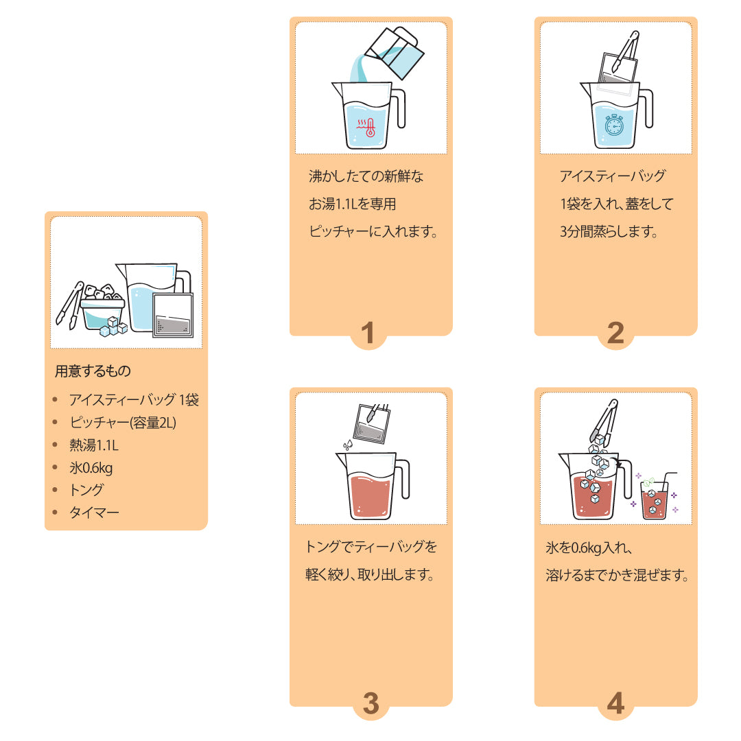 プロ用アールグレイアイスティー